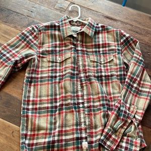 Marine layer size small flannel shirt